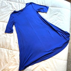 Old Navy Jersey Swing Dress in Royal Blue S